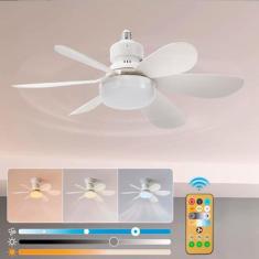 Imagem de Ventilador de Teto com 6 Pás e Controle Remoto Ajustável Bivolt - GUIR