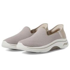 Imagem de Skechers Tênis feminino Go Walk Arch Fit 2.0 Delara Hands Free Slip ins, Cinzento-acastan, 40