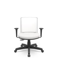 Imagem de Cadeira Audiplax Giratória Vinil Branco Relaxplax