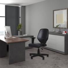 Imagem de Cadeira Giratória para Escritório - Amor Preto