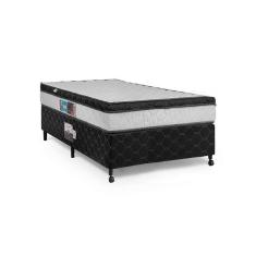 Imagem de Cama Box + Colchão Castor Solteiro Montblanc One Face D45 100x200x52cm