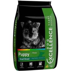 Imagem de Ração Seca Dog Excellence Super Premium Frango e Arroz para Cães Filhotes Raças Pequenas - 1 Kg