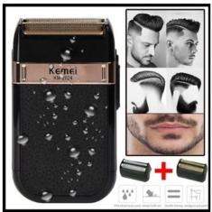 Imagem de Barbeador Kemei Km-2024 Preto 100V/240V - Kemei 2024