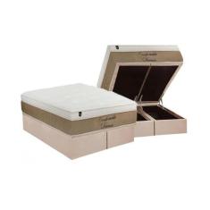 Imagem de Cama Box Baú Queen: Colchão Molas Luckspuma MasterPocket Ensacadas Com
