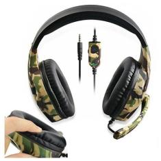 Imagem de Headphone Fone Com Fio Microfone Ps4 Xbox Jogos, On Line - DACAR