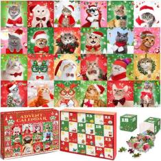 Imagem de Quebra-cabeça de Natal do Calendário do Advento UERAOR 1008 peças