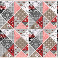 Imagem de Papel De Parede Adesivo Lavável Mosaico Retrô 12M