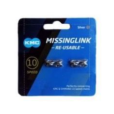 Imagem de Emenda De Corrente Kmc Cl559r 10v Silver / Prata - Power Link - 02 Und