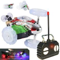 Imagem de Carrinho De Controle Remoto Maluco Gira 360º Com Luzes Led - Cs Import