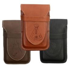 Imagem de Kit 10 Bainhas Para Celular Em Couro Legitimo - Club21 Country, CORES 