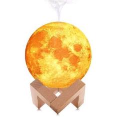 Imagem de Umidificador Lâmpada Lua Difusor De Aroma Ar Ultrassônico - Mkb
