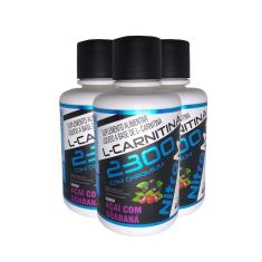 Imagem de 3X L-Carnitina 2300 Com Chromium 480Ml Açai Com Guarana