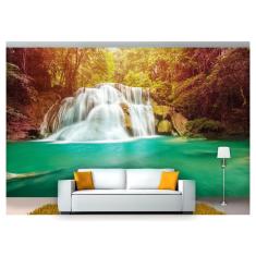 Imagem de Papel De Parede Cachoeira Natureza Mata 3D Nch151