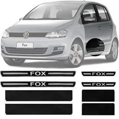 Imagem de Soleira Resinada Premium Volkswagen Fox 2003 Até 2018 8 Peças