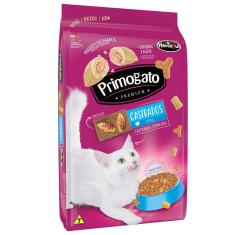 Imagem de Ração Seca Primogato Premium Original Frango Para Gatos Castrados - 15 Kg