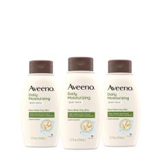 Imagem de Sabonete corporal Aveeno, hidratante diário, 360 ml, pacote com 3