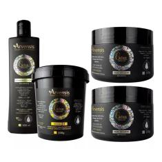 Imagem de Kit Arvensis Cachos Ativ. Crespo + Masc. 2X1 + 2 Geleia Alta