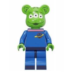 Imagem de Boneco Blocos De Montar Popobe Alien Bear Exclusivo - Mega Block Toys