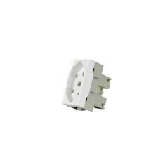 Imagem de Módulo Tomada 2P+T 20A Margirius Sleek 
