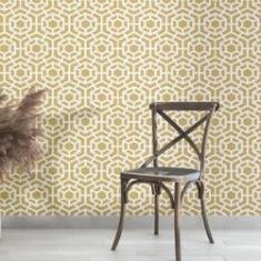 Imagem de Papel De Parede Adesivo Geométrico N013117 Rolo 0,58X3M