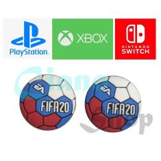 Imagem de Par Capa Analogico Nintendo Switch Xbox Series X S One Ps3 Ps4 Ps4 Playstation Grip Xone Fifa 20