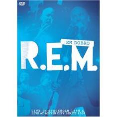 Imagem de DVD REM Em Dobro Stockholm 1998 e Austin 2008