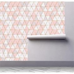 Imagem de Papel de parede abstrato colorido  moderno geométrico A183