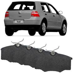 Imagem de Kit Pastilha De Freio Volkswagen Golf 93 A 2009 Traseiro Cobreq