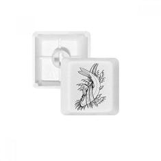 Imagem de Kit de atualização de teclado mecânico PBT para jogos Fish Swimming Satisfied Sea Seaw