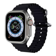 Imagem de Smartwatch Relógio Inteligente Iwo HW68+ Ultra Series 8 45mm Dt8 IP68 NFC Com Gps Atende IOS Android-Unissex