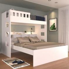 Imagem de Beliche Queen Com Nichos E Grade De Proteção U233537 Foscarini