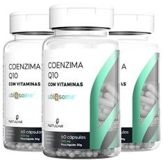 Imagem de KIT 3X Coenzima Q10 Ubiqsome® com Vitaminas 60 Cápsulas - Natulha