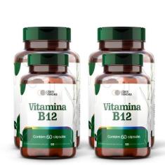 Imagem de Vitamina B12 C/ 60 Cápsulas Kit 4 Potes - Lider Vendas