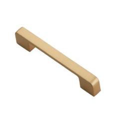 Imagem de 1pc ouro fosco móveis porta alças liga de zinco armário de cozinha alças armário puxa puxadores de gaveta ferragem, 128mm