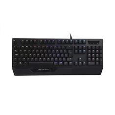 Imagem de C3Tech Teclado Gamer KGM-1200BK Mecanico Preto USB Layout ABNT2 Switch Blue Anti-ghosting Ergonômico Iluminação Multicores
