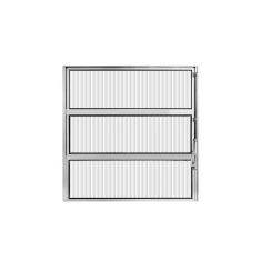 Imagem de Janela de Alumínio Basculante 60x80cm Hale Esquadrias Branco
