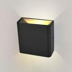 Imagem de Arandela com Led Integrado 3w 3000k Preto Opus Bivolt