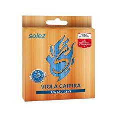 Imagem de Encordoamento Viola Caipira Tensão Leve Cebolão Mi Solez
