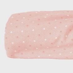 Imagem de Lençol com Elástico King Altenburg Toque Acetinado Play Rosa