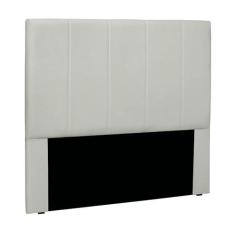 Imagem de Cabeceira Cama Box Casal 140 cm Arizona Veludo Prata S04 - D'Rossi