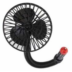 Imagem de Mini ventilador veicular automotivo 12v com haste flexivel para carro 