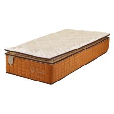 Imagem de Colchão Solteiro 88X188X30 Prorelax Brilhante Molas Ensacadas Pillow Top Turn Free - Terracota