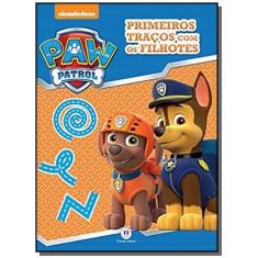 Imagem de Patrulha Canina: Primeiros Traços com os Filhotes - Ciranda Cultural - 9788538058533