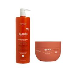 Imagem de Kit Arvensis Ativador de Cachos Ondulados 1l e Máscara Ond. 450g