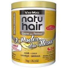 Imagem de Creme Para Pentear Natuhair O Poder Dos Óleos Hidratrat 1Kg