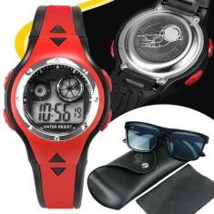 Imagem de Kit Relógio Infantil digital bracelete envio 24h presente - Orizom