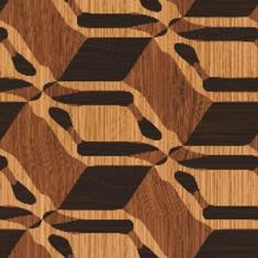 Imagem de Papel De Parede Adesivo Lavável Madeira 3D 18M