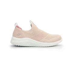 Imagem de Tênis Skechers Ultra Flex 2.0 Pessêgo/ Branco-Feminino
