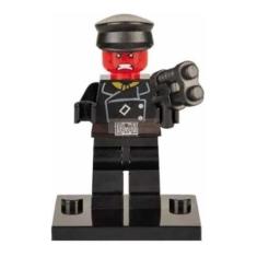 Imagem de Boneco Blocos De Montar Caveira Vermelha Capitão América - Mega Block