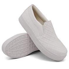 Imagem de Tênis Dk Uze Shoes Slip On Elástico Calce Fácil Leve e Confortável Feminino-Feminino